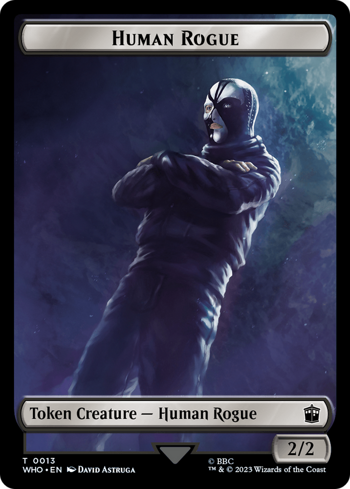 Human Rogue (TWHO-013) - Doctor Who Tokens