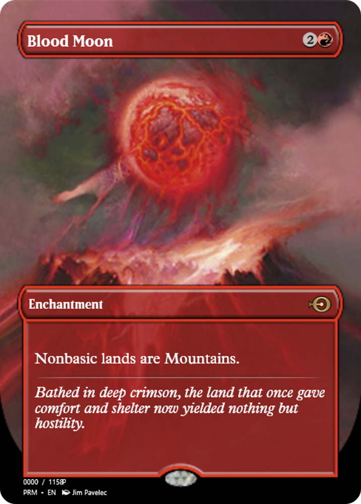 Blood Moon (PRM-82824) - Magic Online Promos Foil