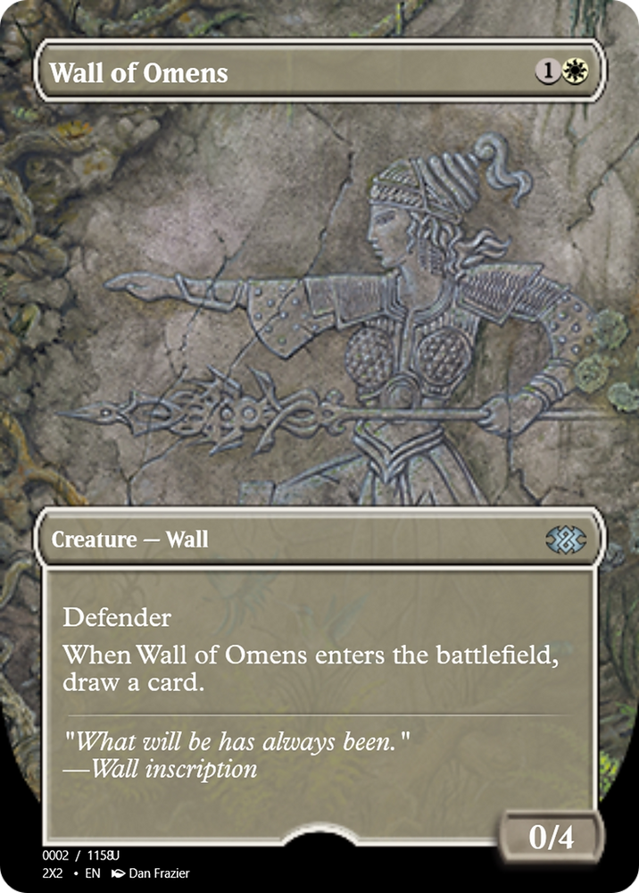 Wall of Omens (PRM-102217) - Magic Online Promos Foil