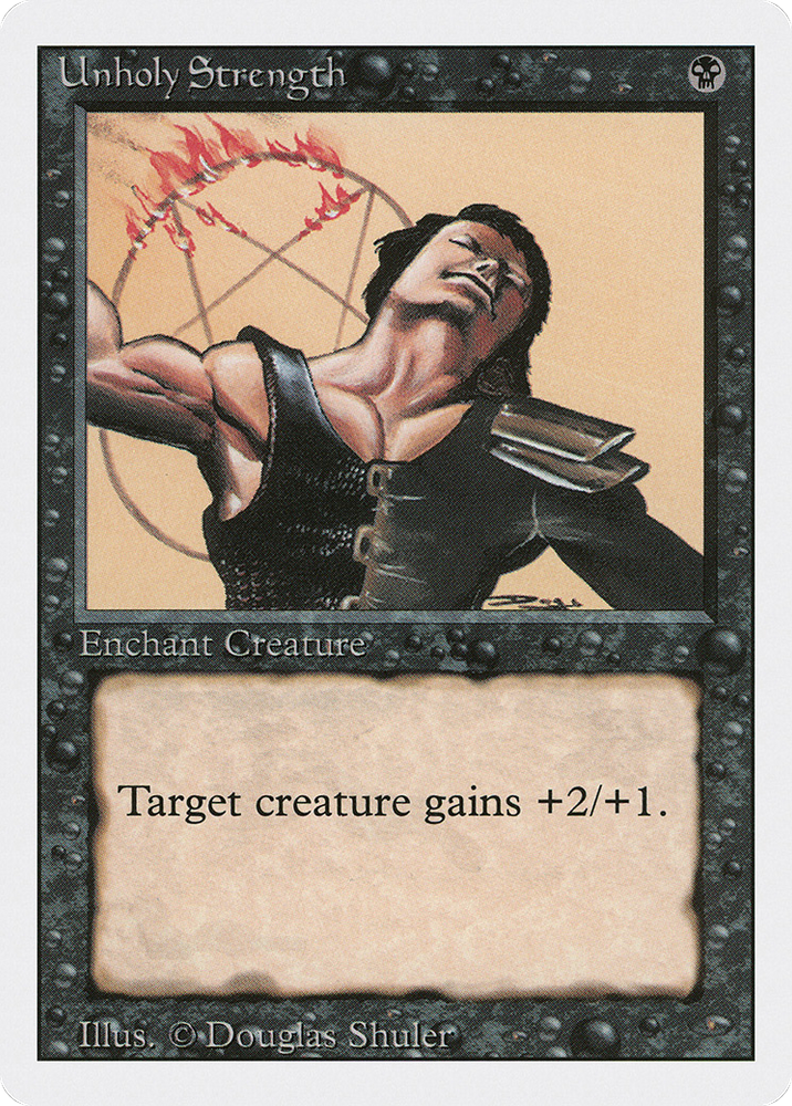 Unholy Strength (3ED-) - Revised Edition