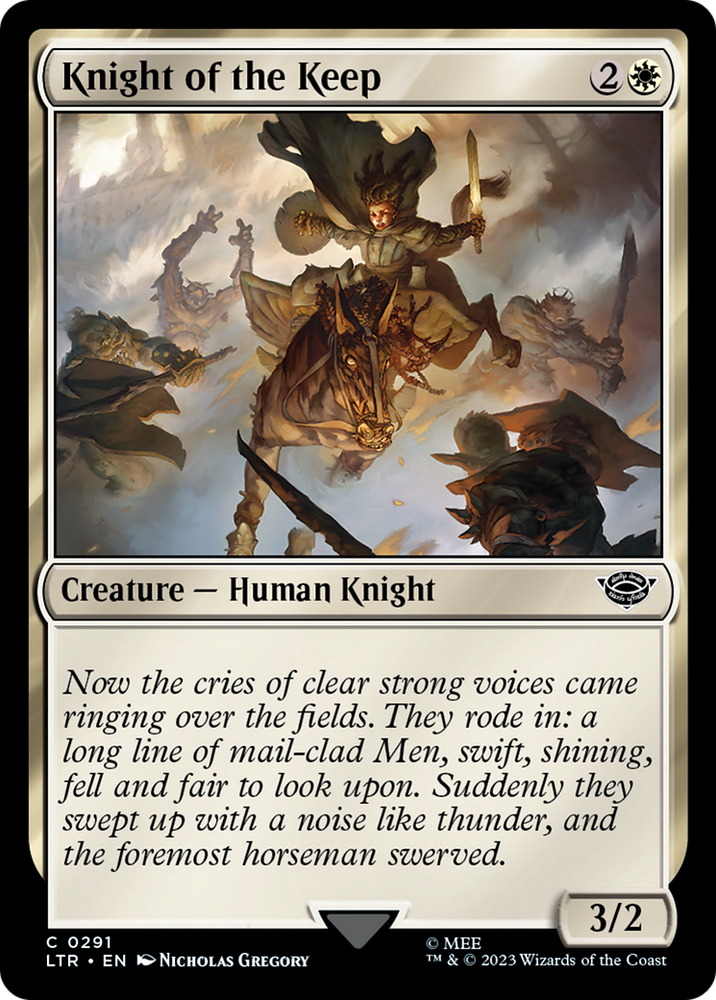 Knight of the Keep (LTR-291) - The Lord of the Rings: Tales of Middle-earth