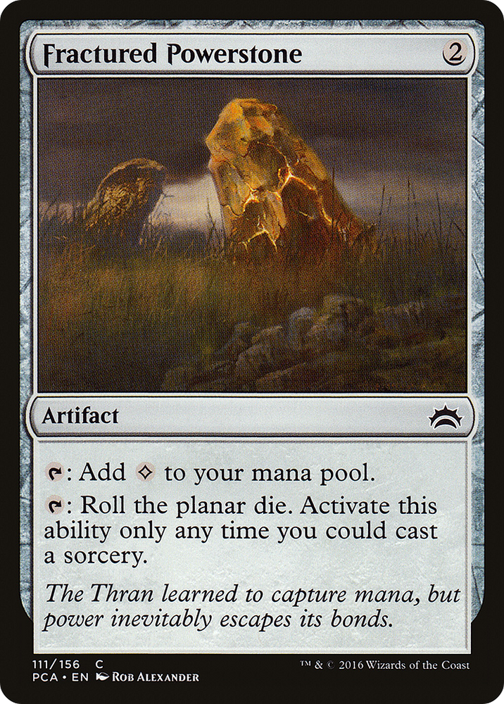 Fractured Powerstone (PCA-111) - Planechase Anthology