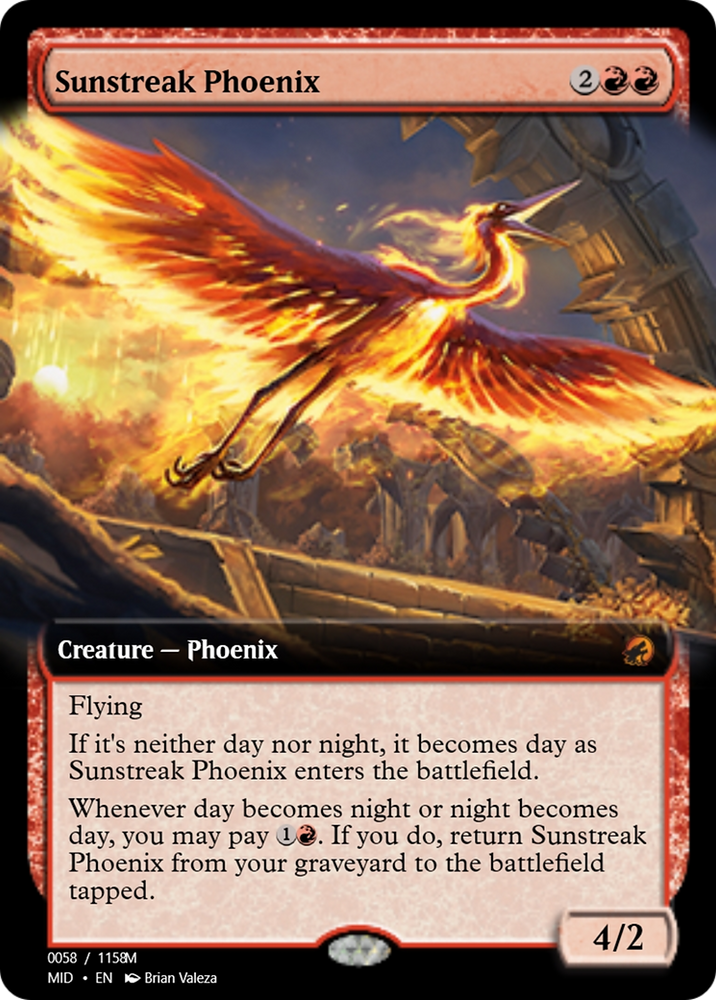 Sunstreak Phoenix (PRM-93996) - Magic Online Promos
