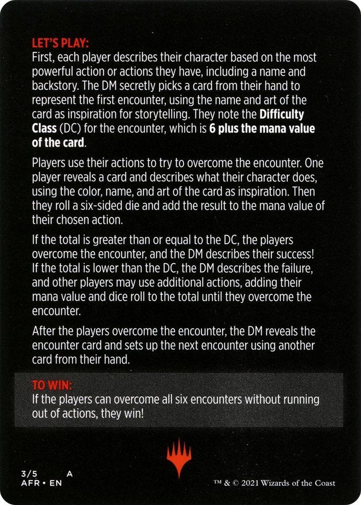 Magic and Minions // Magic and Minions (cont'd) (MAFR-003) - Adventures in the Forgotten Realms Minigames Foil