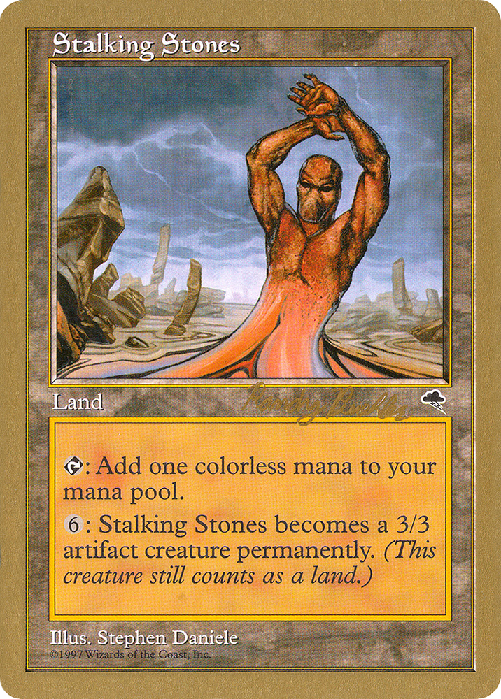 Stalking Stones - 1998 Randy Buehler (TMP) (WCD-) - World Championship Decks 1998
