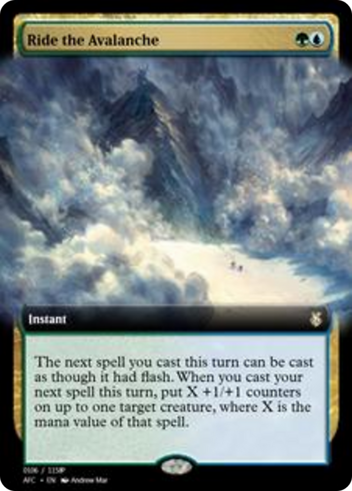 Ride the Avalanche (PRM-92828) - Magic Online Promos