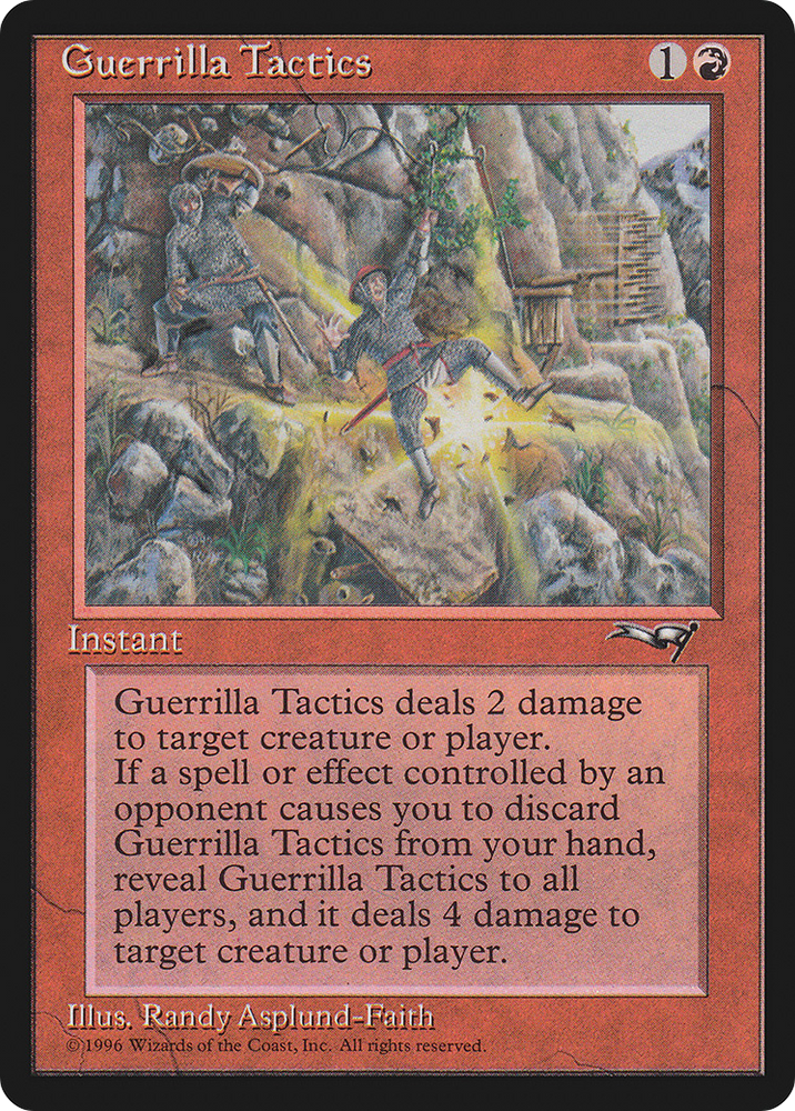 Guerrilla Tactics (Cliff) (ALL-111) - Alliances