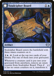 Soulcipher Board (VOW-079) - Innistrad: Crimson Vow: (Double Faced Transform)