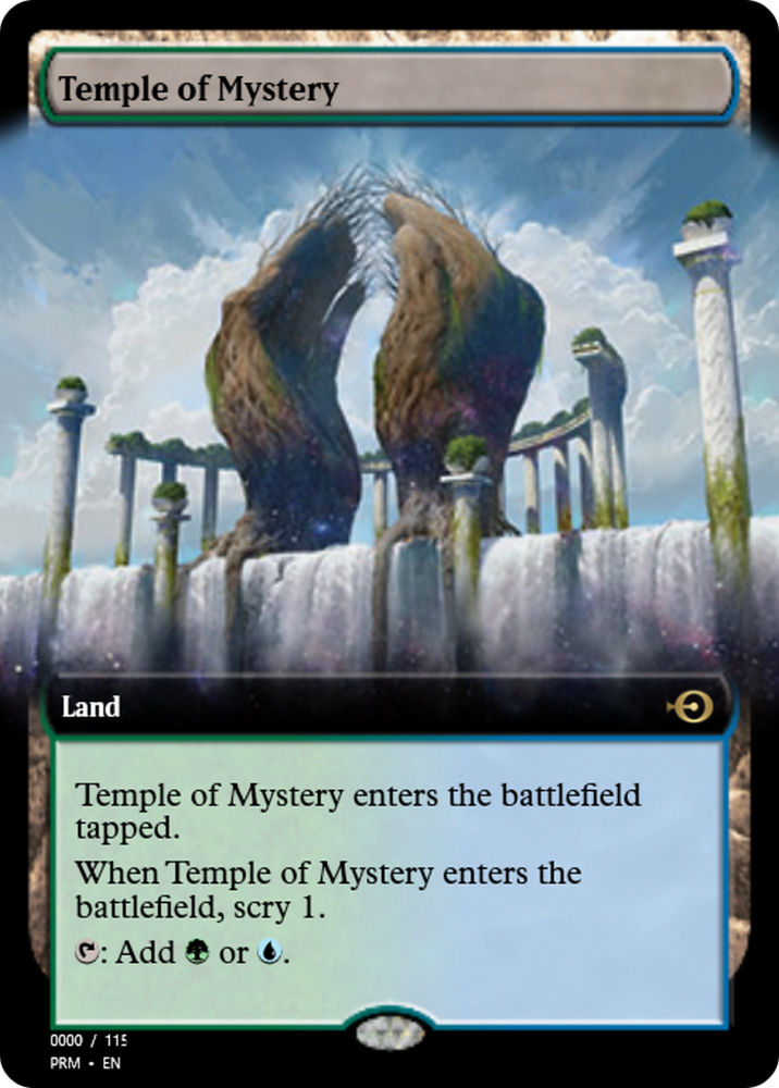 Temple of Mystery (PRM-81992) - Magic Online Promos Foil