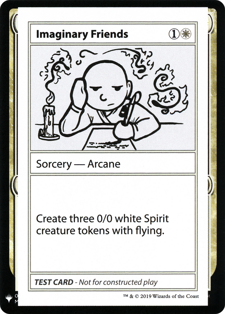 Imaginary Friends (CMB1-007) - Mystery Booster Playtest Cards 2019