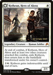 Kytheon, Hero of Akros (PRE-23S) - Magic Origins Promos: (originpwdfc) Foil