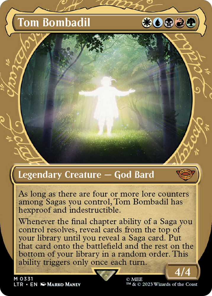Tom Bombadil (Showcase) (LTR-331) - The Lord of the Rings: Tales of Middle-earth: (Showcase) (Borderless)