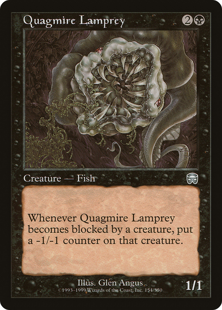 Quagmire Lamprey (MMQ-154) - Mercadian Masques Foil