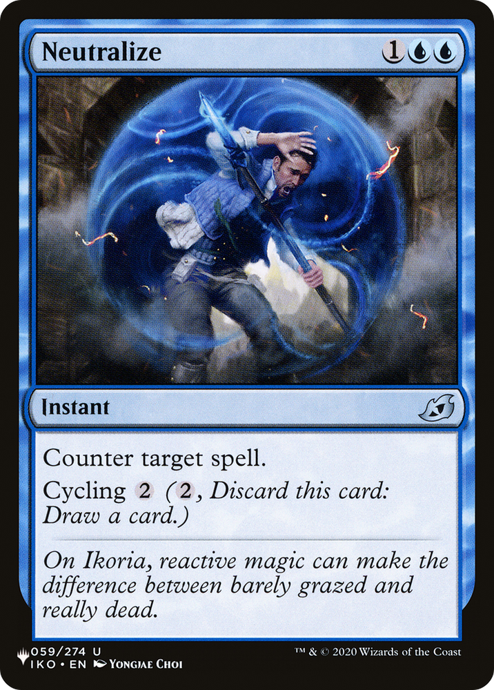 Neutralize (LIST-059/274) - The List