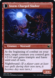 Reckless Stormseeker (PRE-157) - Innistrad: Midnight Hunt Promos: (Double Faced Transform) Foil
