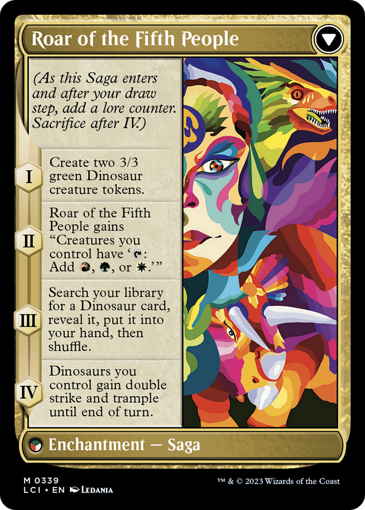 Huatli, Poet of Unity (Borderless) (LCI-339) - The Lost Caverns of Ixalan (Borderless) Foil