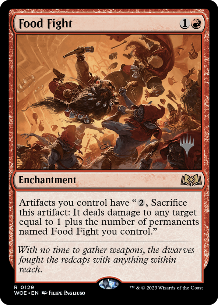 Food Fight (PPWOE-129) - Wilds of Eldraine Promos