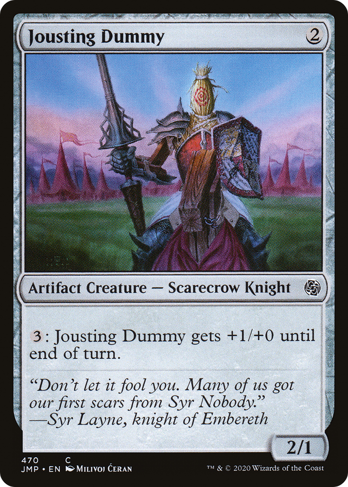 Jousting Dummy (JMP-470) - Jumpstart