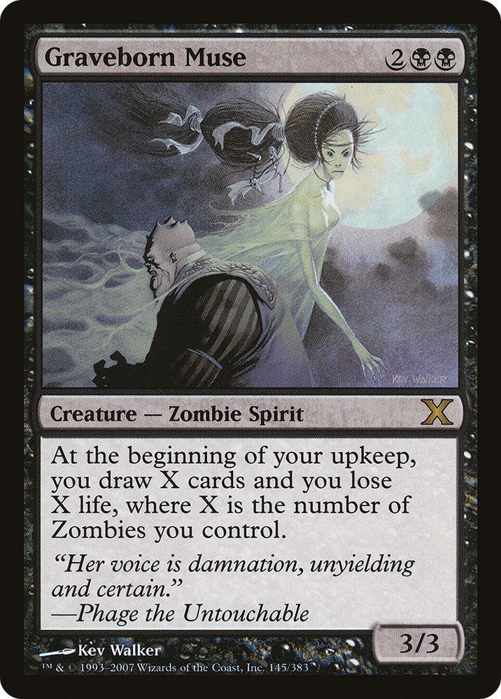 Graveborn Muse (10E-145) - Tenth Edition