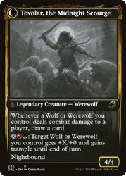 Tovolar, Dire Overlord (DBL-246) - Innistrad: Double Feature: (Double Faced Transform) Foil