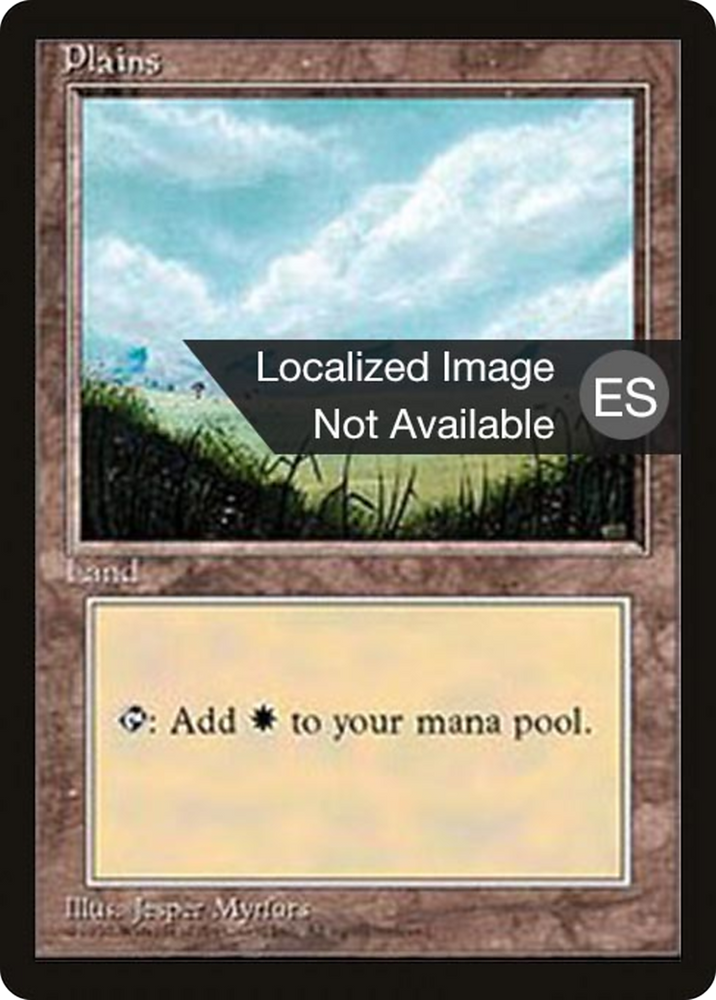Plains (A) (4BB-188) - Fourth Edition Foreign Black Border