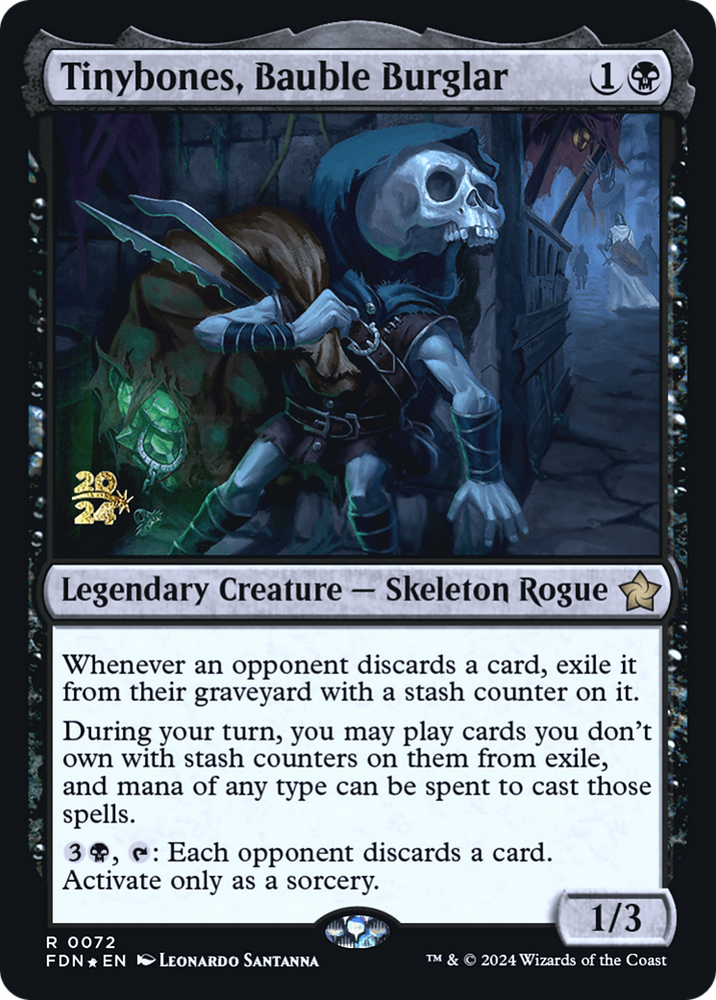 Tinybones, Bauble Burglar (PRE-072) - Foundations Promos Foil