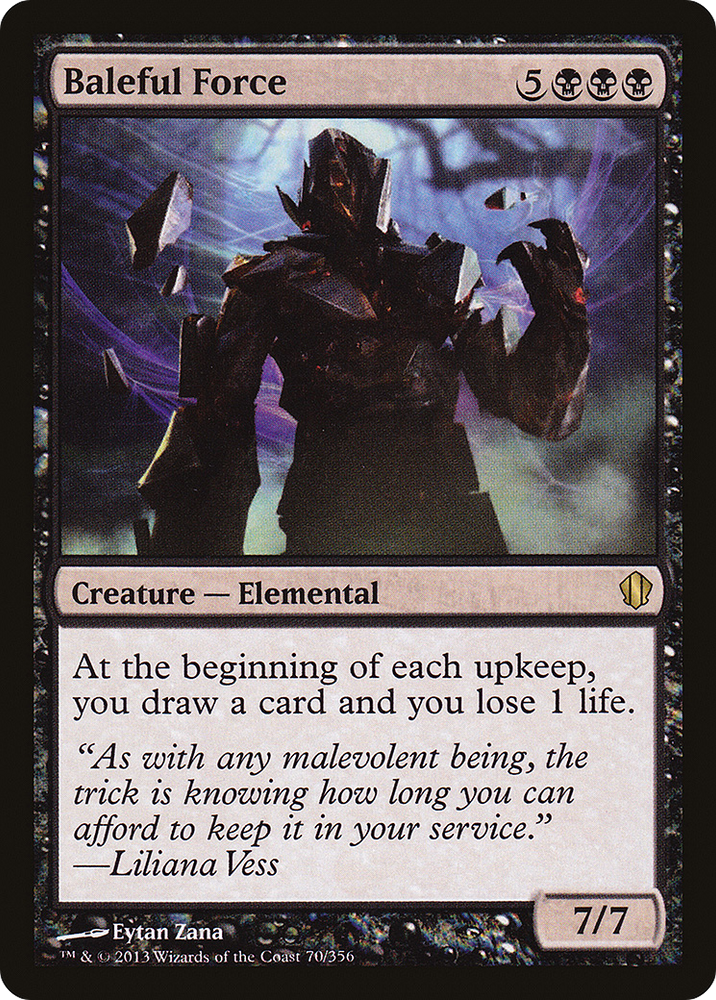 Baleful Force (C13-070) - Commander 2013