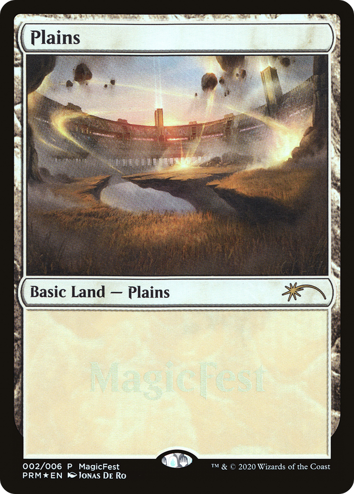 Plains (2020) (MFP-002) - MagicFest 2020 Foil