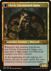 Ulrich of the Krallenhorde (EMN-191) - Eldritch Moon: (Double Faced Transform) Foil