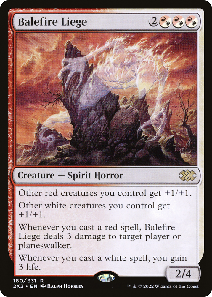 Balefire Liege (2X2-180) - Double Masters 2022 Foil