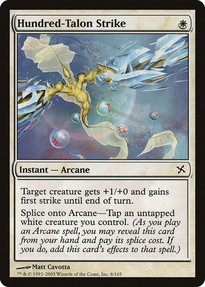 Hundred-Talon Strike (BOK-008) - Betrayers of Kamigawa Foil