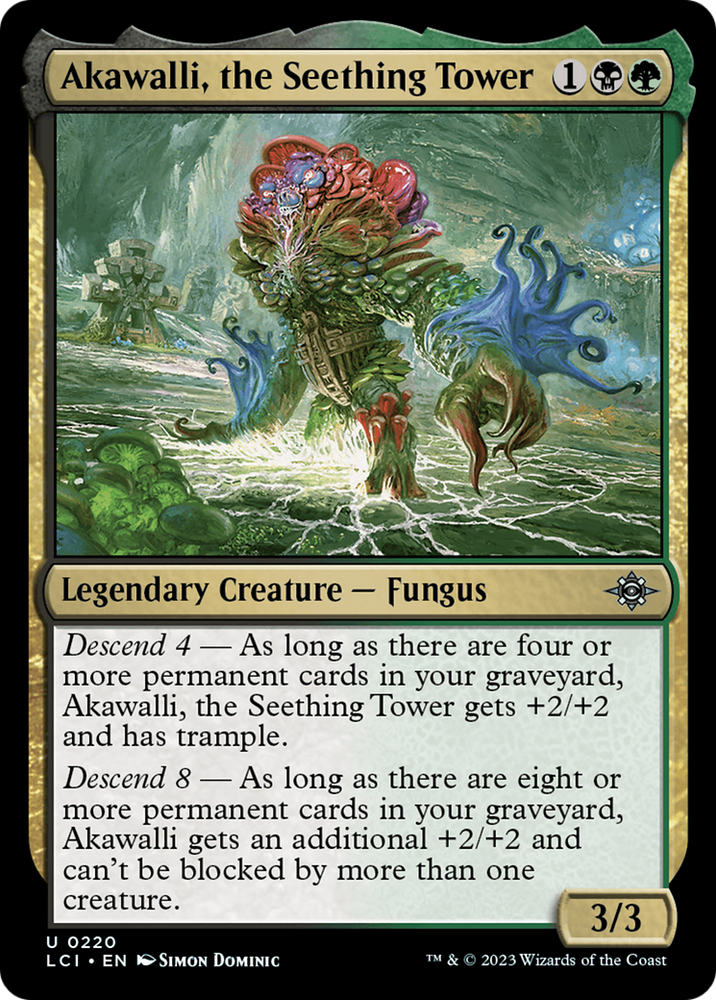 Akawalli, the Seething Tower (LCI-220) - The Lost Caverns of Ixalan
