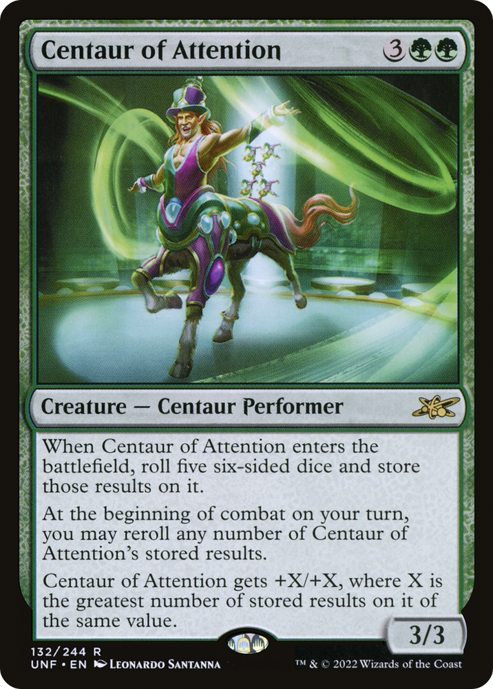 Centaur of Attention (UNF-132) - Unfinity