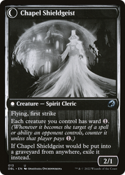 Chaplain of Alms (DBL-013) - Innistrad: Double Feature: (Double Faced Transform) Foil