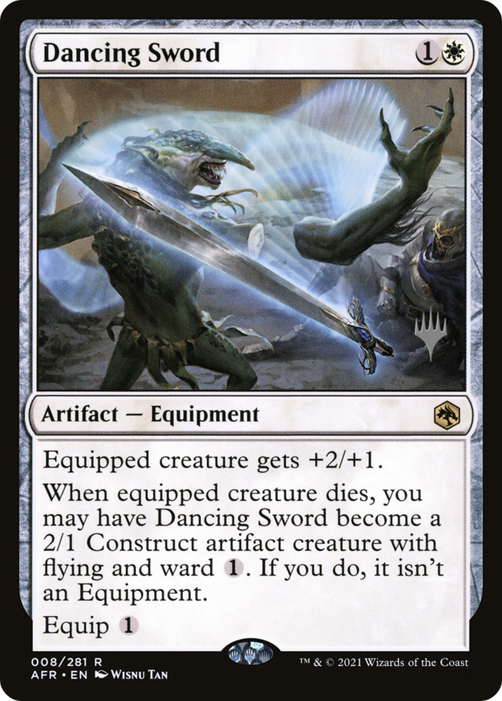 Dancing Sword (PPAFR-08P) - Adventures in the Forgotten Realms Promos Foil