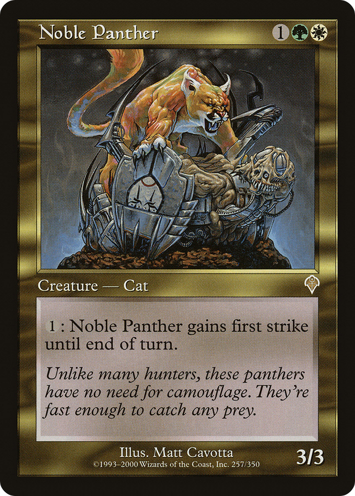 Noble Panther (INV-257) - Invasion