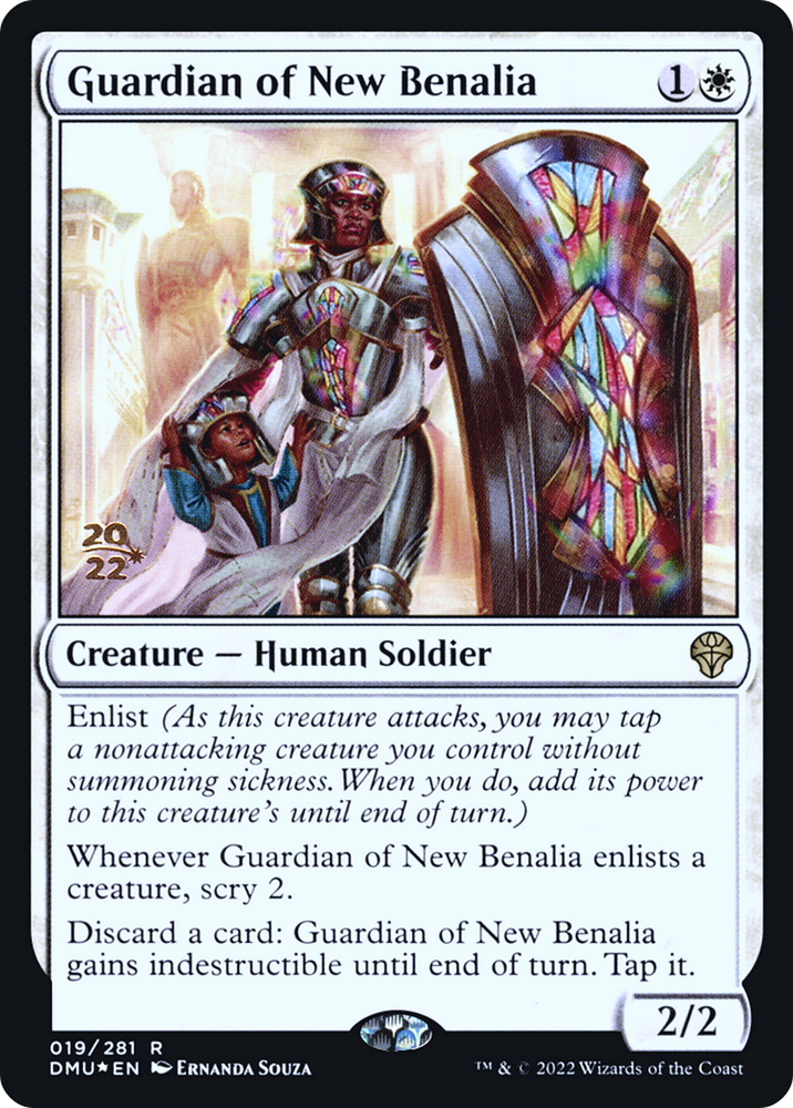 Guardian of New Benalia (PRE-19S) - Dominaria United Promos Foil