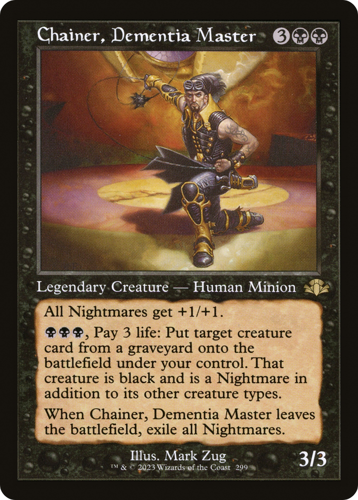 Chainer, Dementia Master (Retro Frame) (DMR-299) - Dominaria Remastered