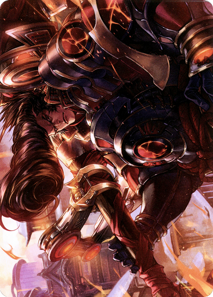 Upriser Renegade // Upriser Renegade (ANEO-065) - Neon Dynasty Art Series (Borderless)