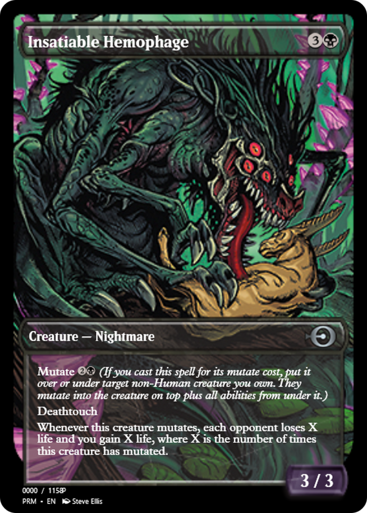 Insatiable Hemophage (PRM-81007) - Magic Online Promos