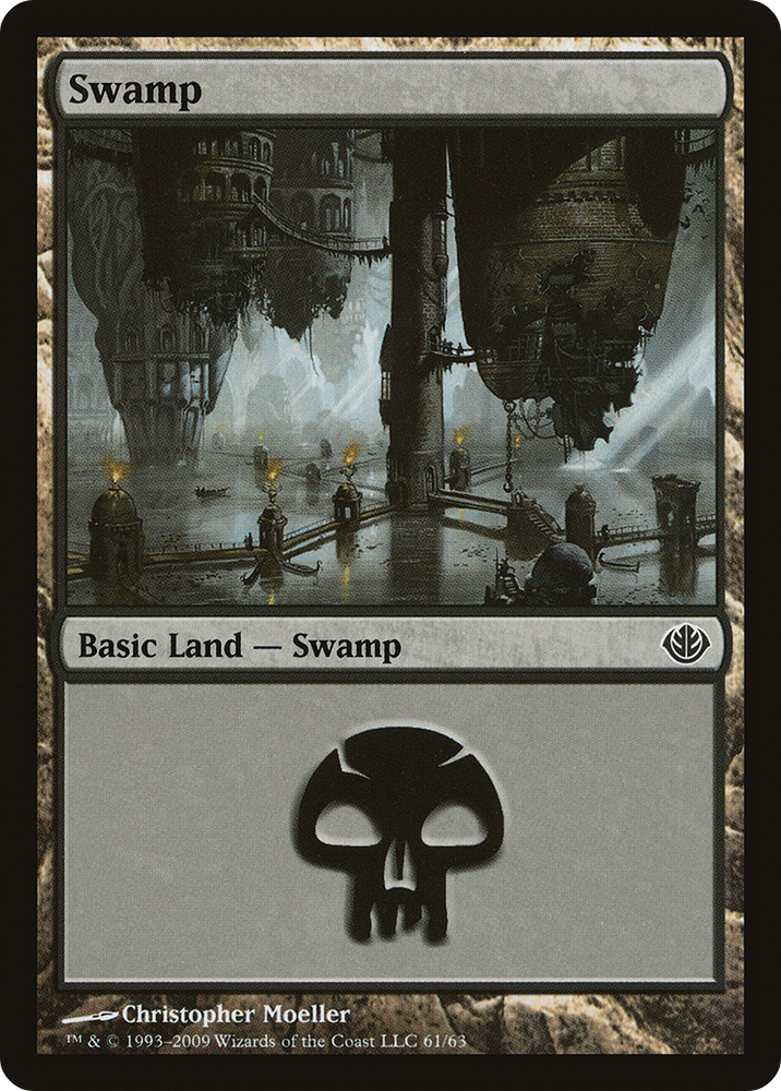 Swamp (61) (DDD-061) - Duel Decks: Garruk vs. Liliana