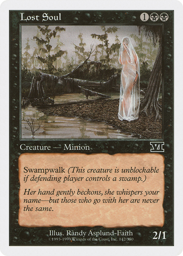 Lost Soul (6ED-142) - Classic Sixth Edition