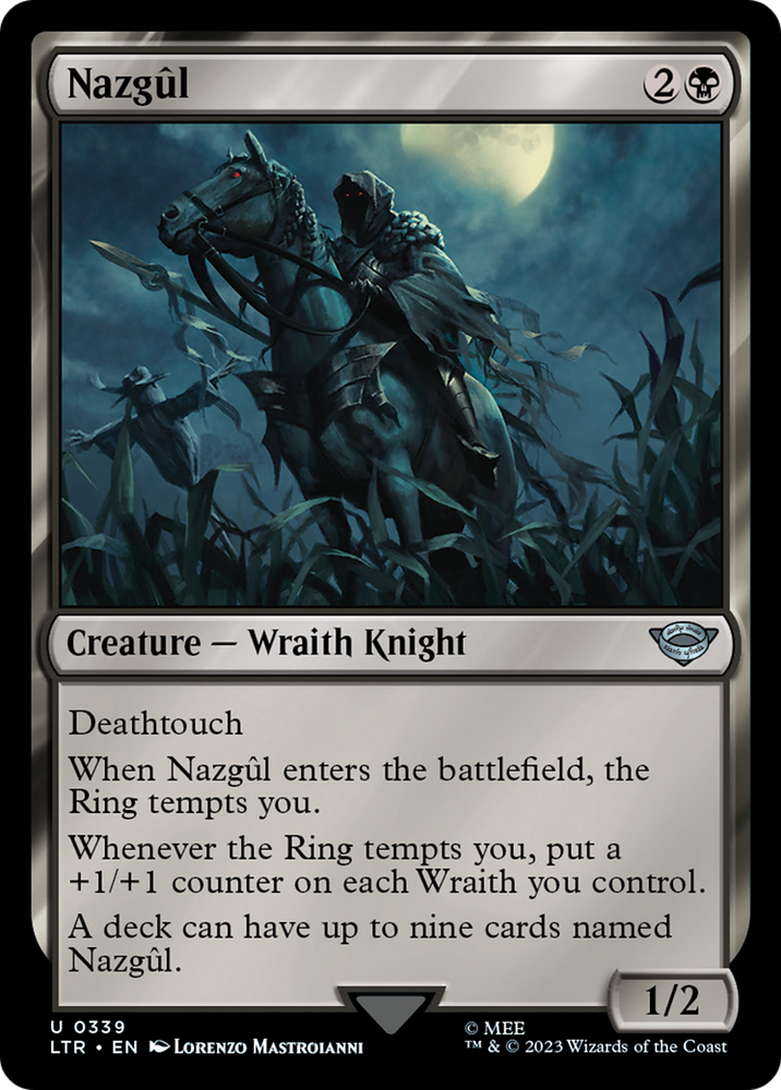 Nazgul (0339) (LTR-339) - The Lord of the Rings: Tales of Middle-earth