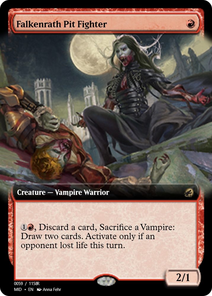 Falkenrath Pit Fighter (PRM-93998) - Magic Online Promos Foil