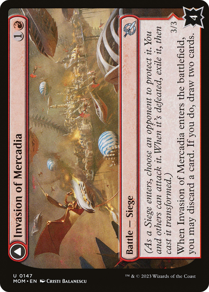 Invasion of Mercadia (MOM-147) - March of the Machine