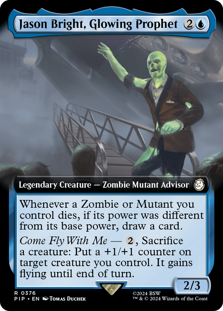 Jason Bright, Glowing Prophet (Extended Art) (PIP-376) - Fallout: (Extended Art)