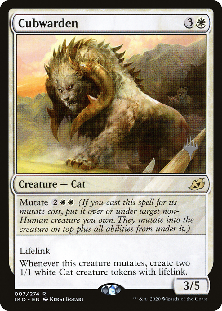 Cubwarden (PPIKO-07P) - Ikoria: Lair of Behemoths Promos