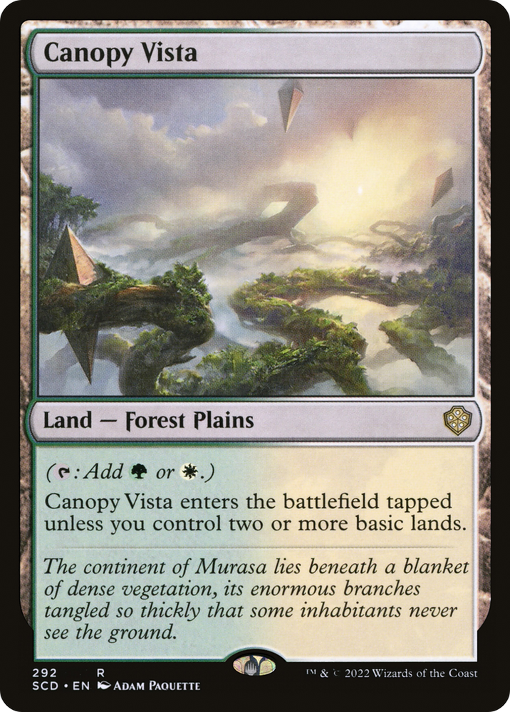 Canopy Vista (SCD-292) - Starter Commander Decks