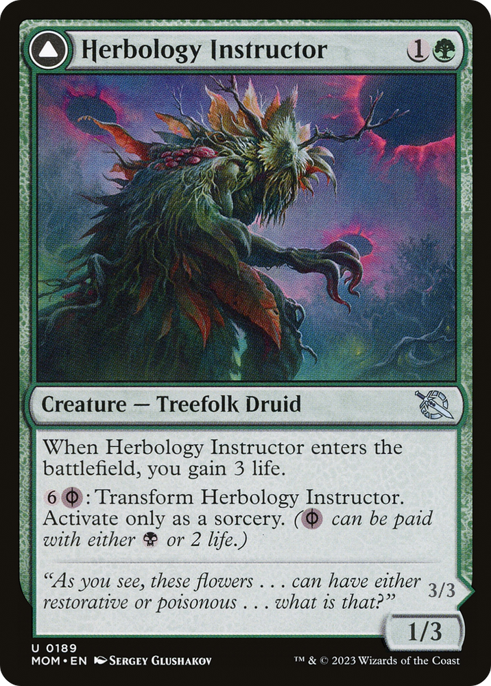Herbology Instructor (MOM-189) - March of the Machine