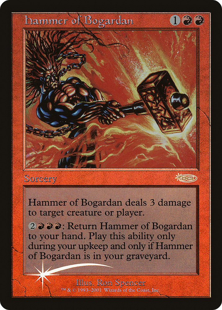 Hammer of Bogardan (JDG-001) - Judge Gift Cards 2002 Foil